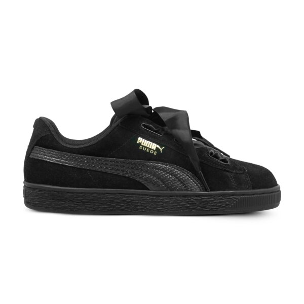 Buty dziecięce PUMA SUEDE HEART SNK JR 36491806 kolor czarny