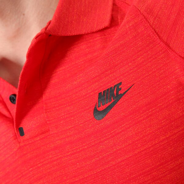 Koszulka polo męska NIKE POLO NIKE TECH POLO 586762665 kolor czerwony