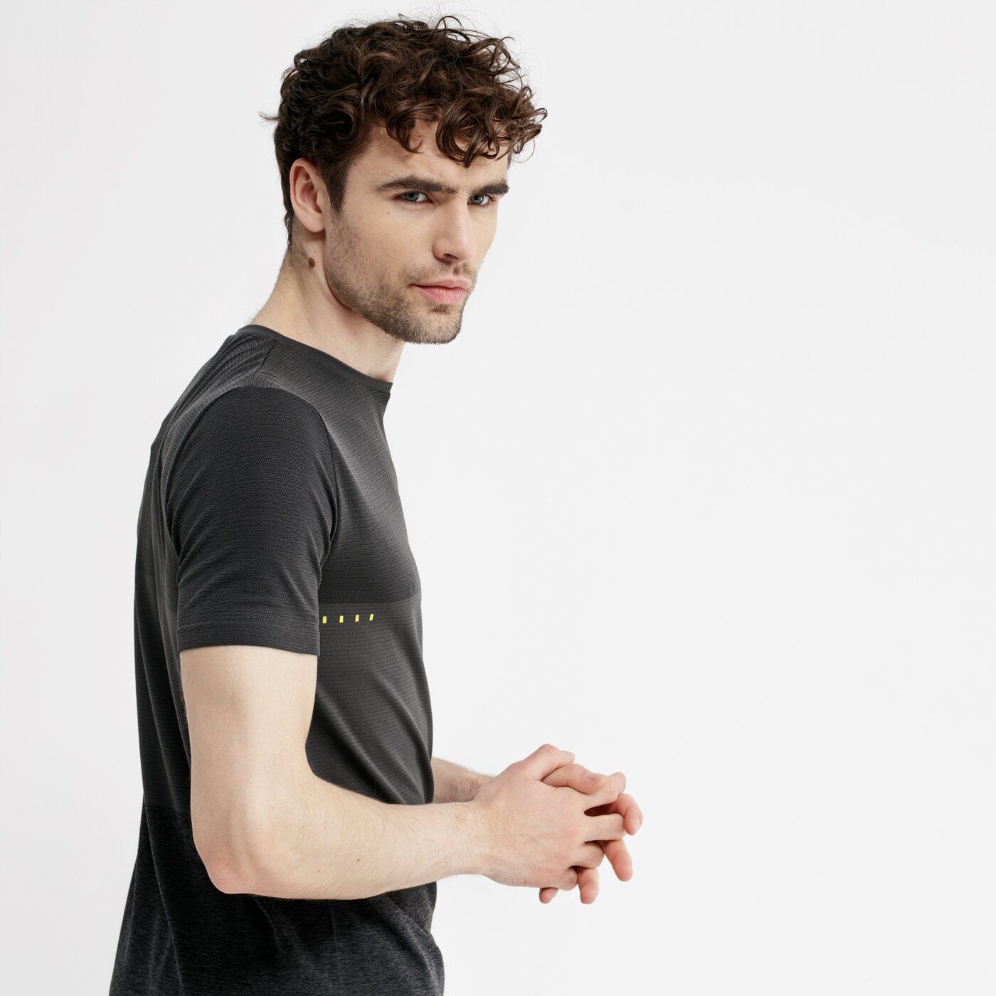 Koszulka męska LOTTO T-SHIRT SS X-FIT II SML 210489-01l kolor czarny