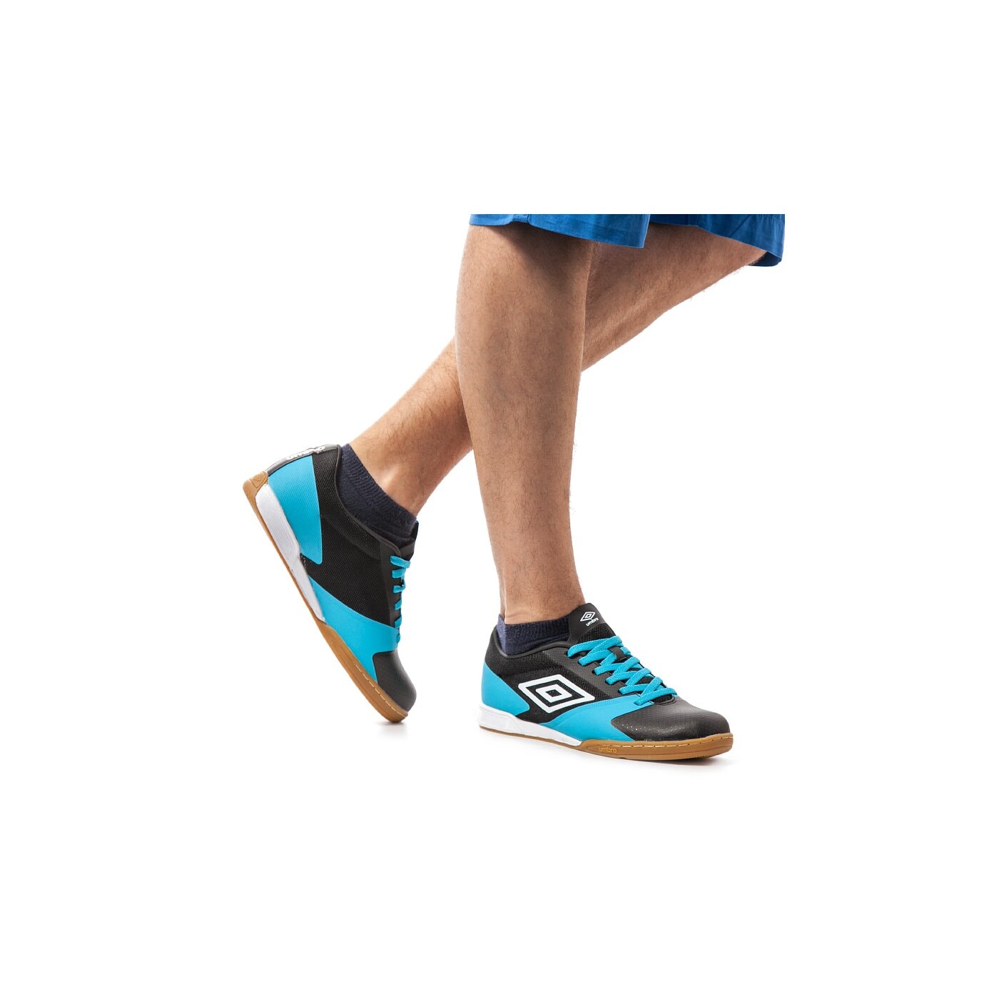 Buty piłkarskie męskie UMBRO FUTSAL STREET 3  80935uczl kolor czarny