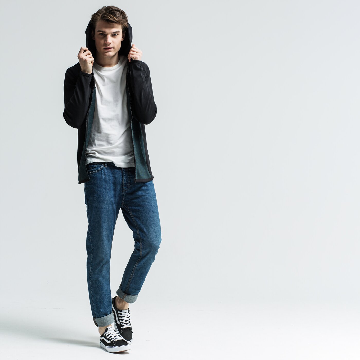 Bluza męska UMBRO BLUZA DEWO ul19blm25002 kolor zielony