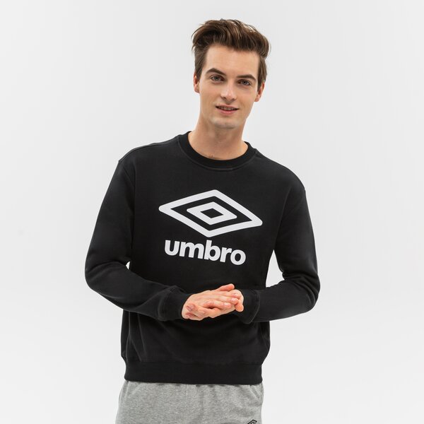 Bluza męska UMBRO BLUZA FW LARGE LOGO 66080u-060 kolor czarny