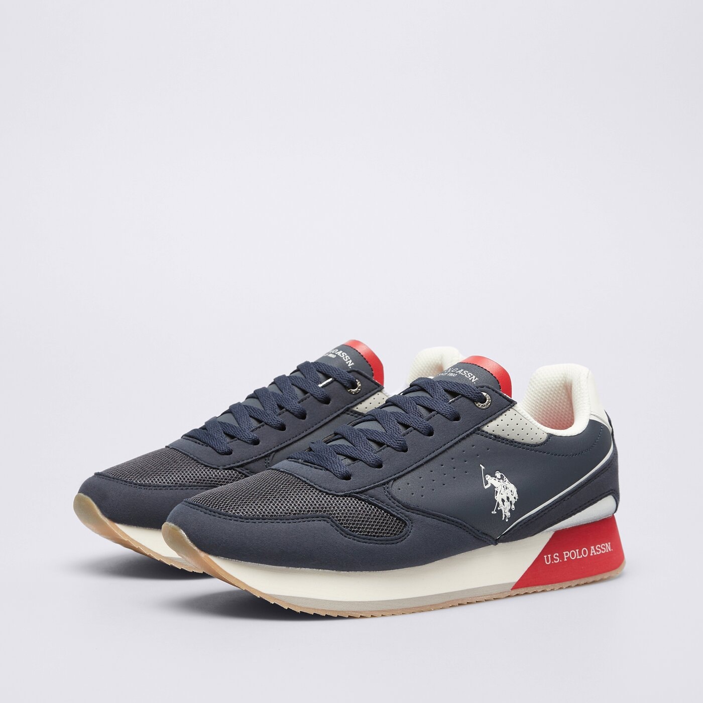 Buty sportowe męskie U.S. POLO ASSN. NOBIL003G nobil003gblu005 kolor granatowy