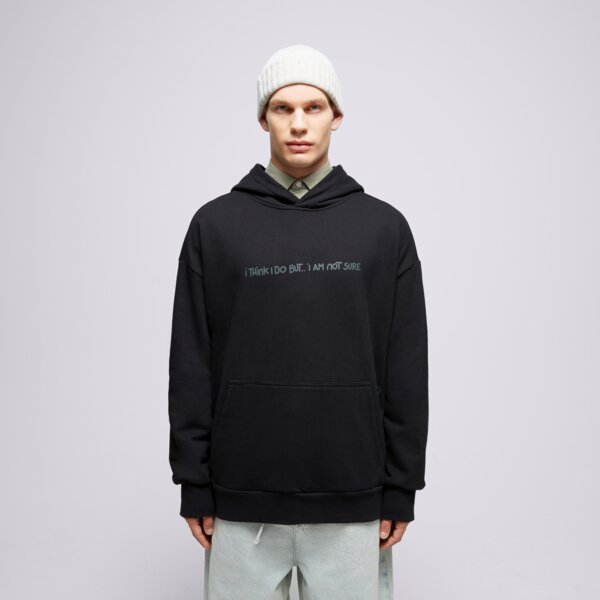 S.NOW JOB SIZEER HOODIE “I THINK I DO” BLACK si123blu50002 kolor czarny