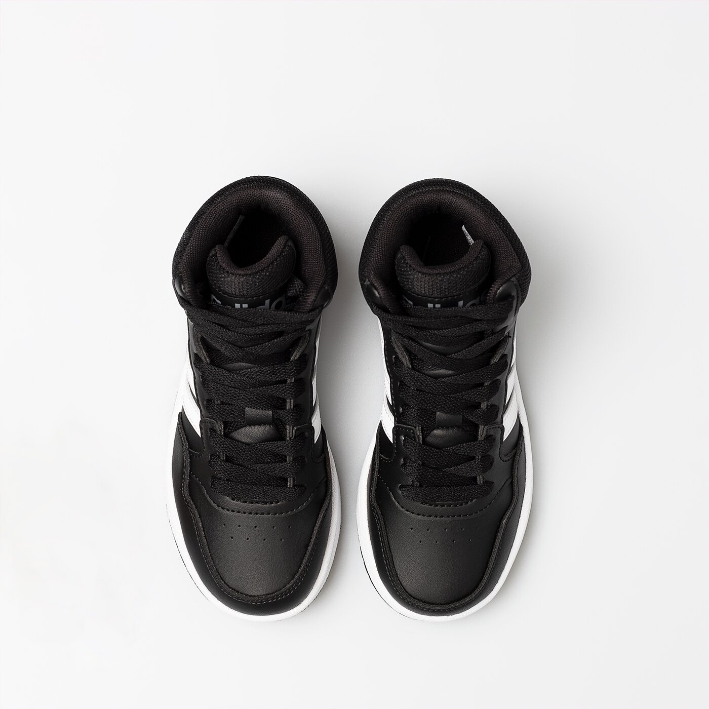 Buty dziecięce ADIDAS HOOPS MID 3.0 K gw0402 kolor czarny