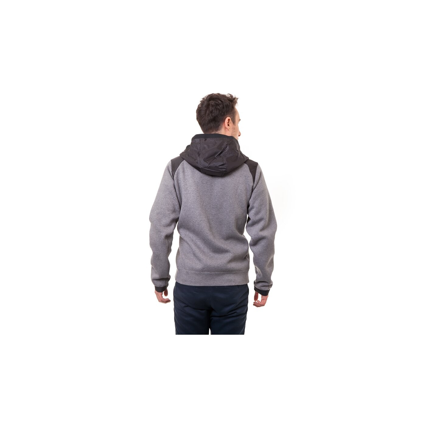 Bluza męska NIKE BLUZA HYBRID FZ HOODY 614486091 kolor szary