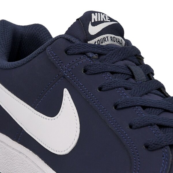 Buty sportowe męskie NIKE COURT ROYALE NUBUCK 819801410 kolor granatowy