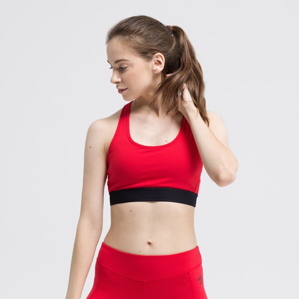 Top damski UMBRO BRA UKUBUKU ul39top04001 kolor czerwony