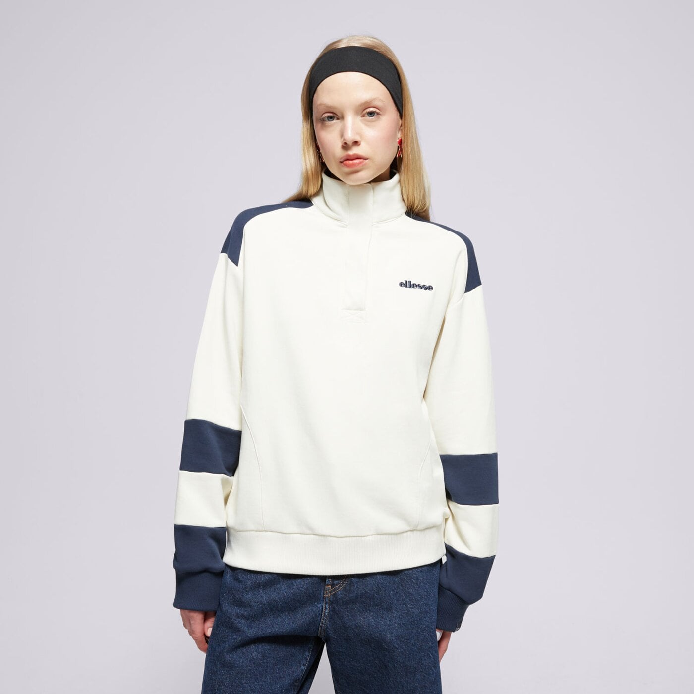 Bluza damska ELLESSE BLUZA PASTICCERIA SWEATSHIRT OFF WHT sgz22006904 kolor beżowy