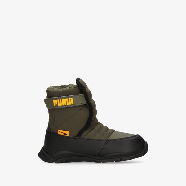 Buty trekkingowe dla dzieci PUMA NIEVE BOOT WTR AC INF 38074602 kolor khaki