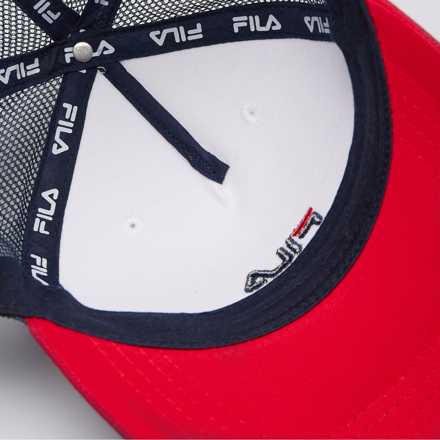 Czapka z daszkiem damska FILA CZAPKA BASEBALL CAP xs23mig051640 kolor czerwony