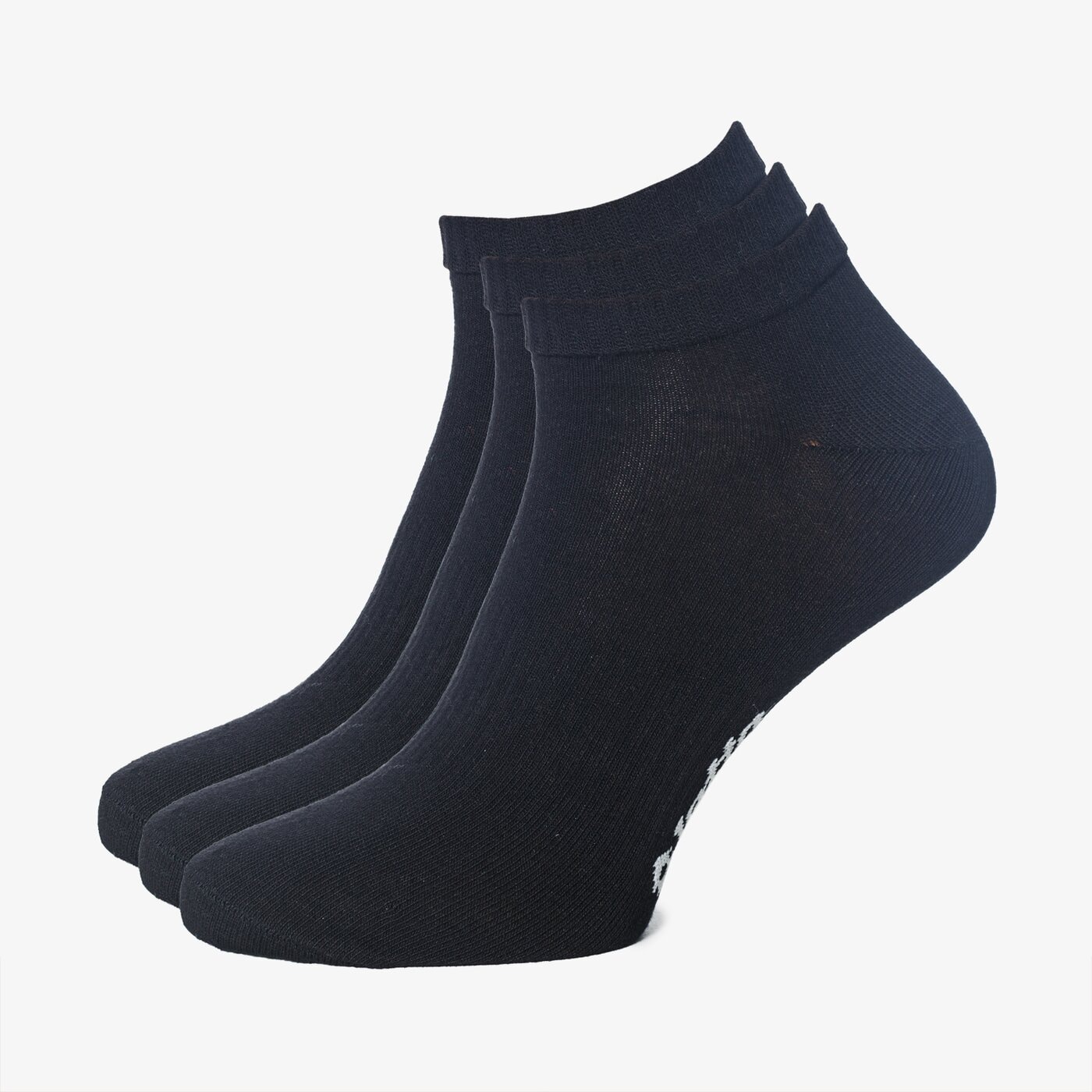 Skarpetki damskie LOTTO SKARPETY SNEAKER 3PK BLK lo18mz100201 kolor czarny