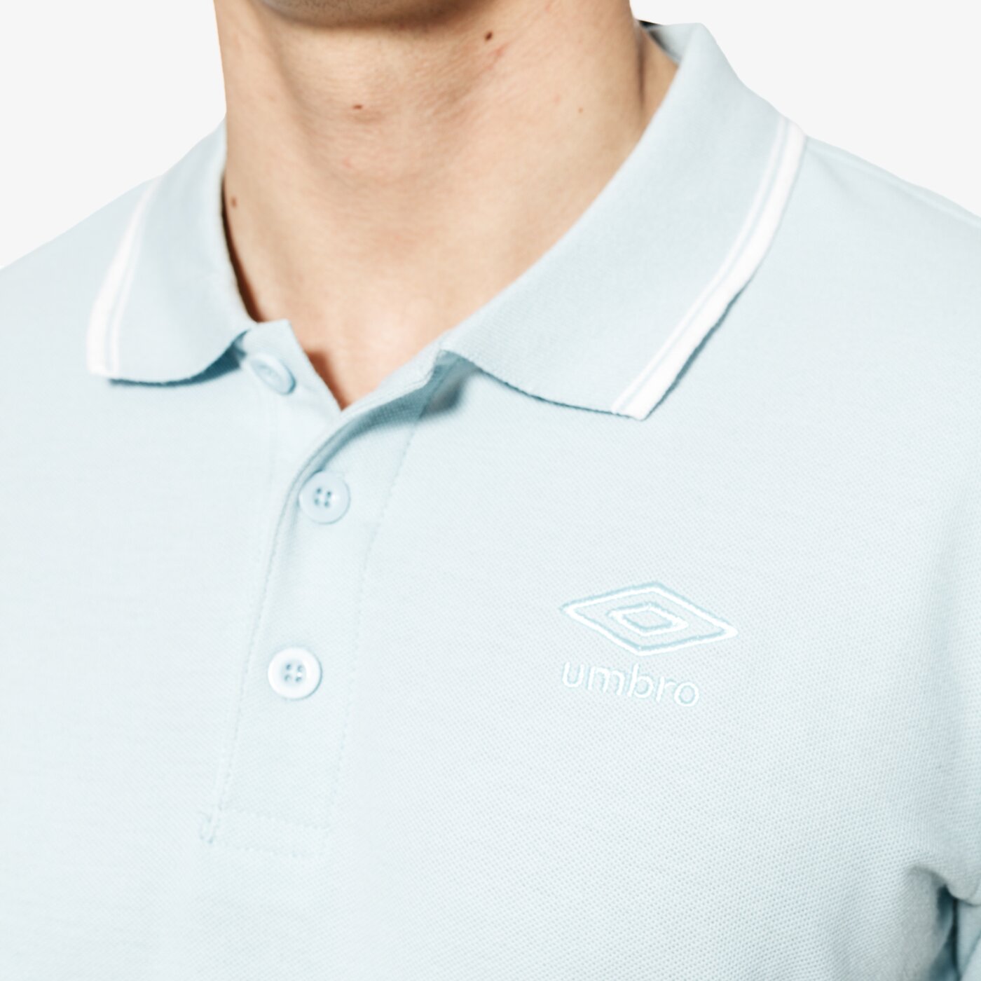 Koszulka polo męska UMBRO POLO CHARLIE ul18pom03001 kolor niebieski