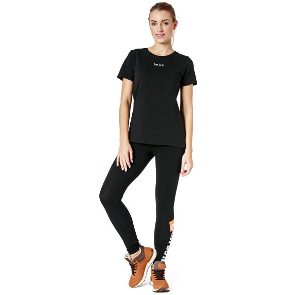 Spodnie dresowe damskie NIKE LEGGINGS W NSW LGGNG HW JDI aq0245-010 kolor czarny