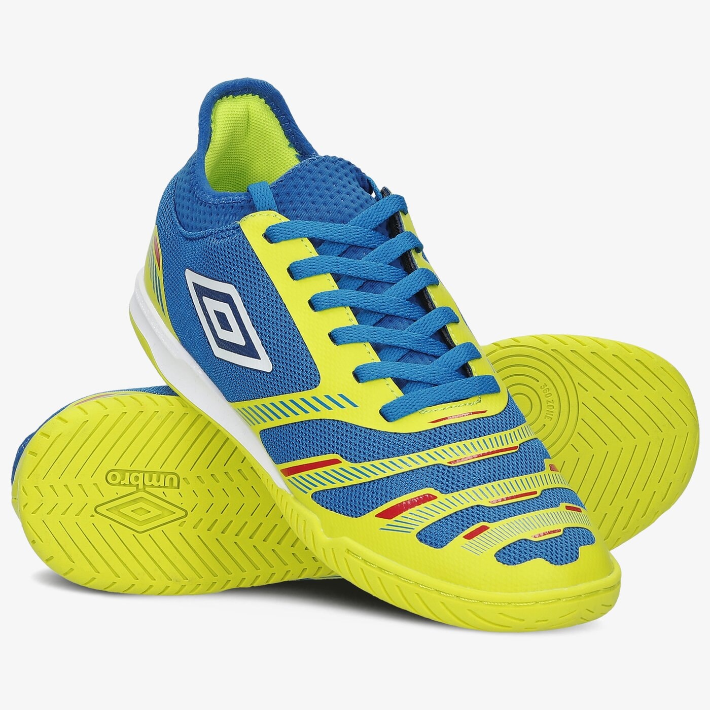 Buty piłkarskie męskie UMBRO FUTSAL COURT 5 81669u-jqc kolor niebieski