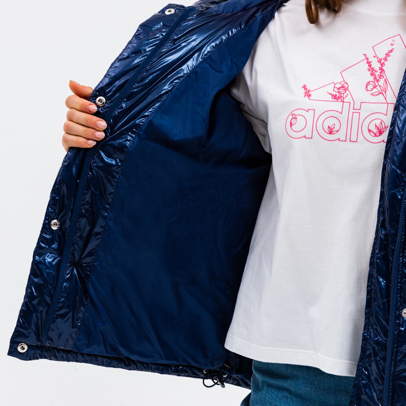 Kurtka zimowa damska LOTTO KURTKA ZIMOWA MORETTA lo321kud07001 kolor niebieski