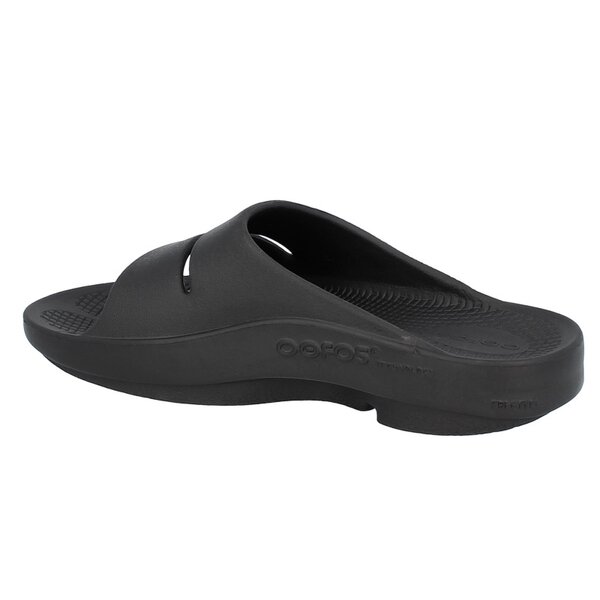 Klapki damskie OOFOS OOAHH SLIDE  1100blackw kolor czarny