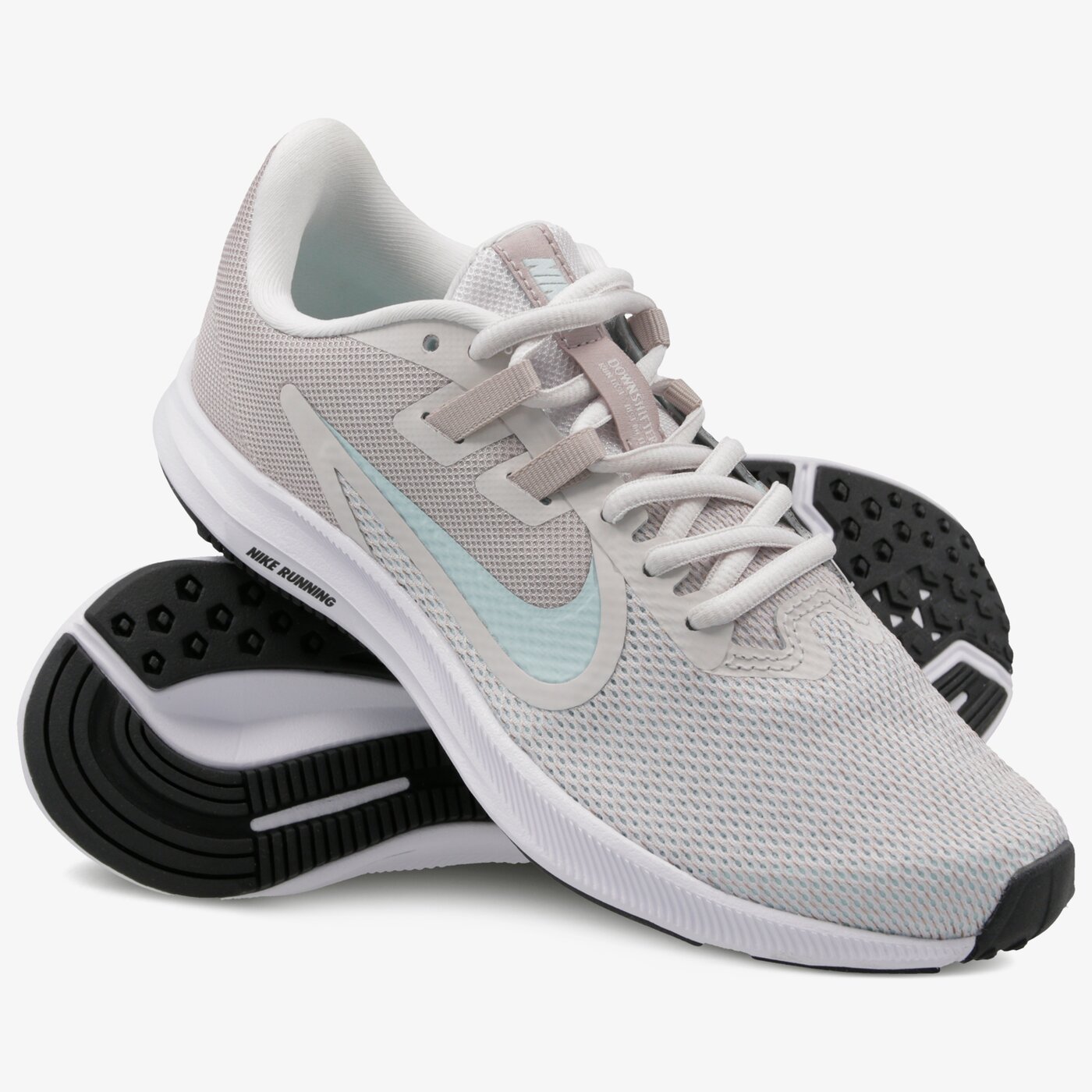 Buty do biegania damskie NIKE WMNS DOWNSHIFTER 9 aq7486007 kolor beżowy