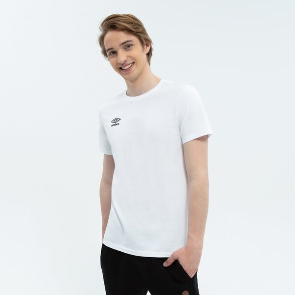 Koszulka męska UMBRO T-SHIRT UMBRO MARLON ul122tsm90001 kolor biały