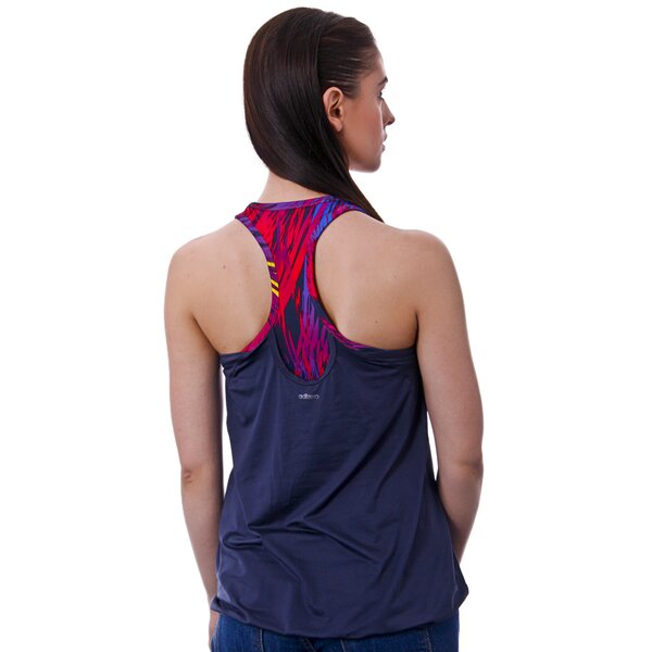 Top damski ADIDAS TANK ADIZERO TANK w52716 kolor szary
