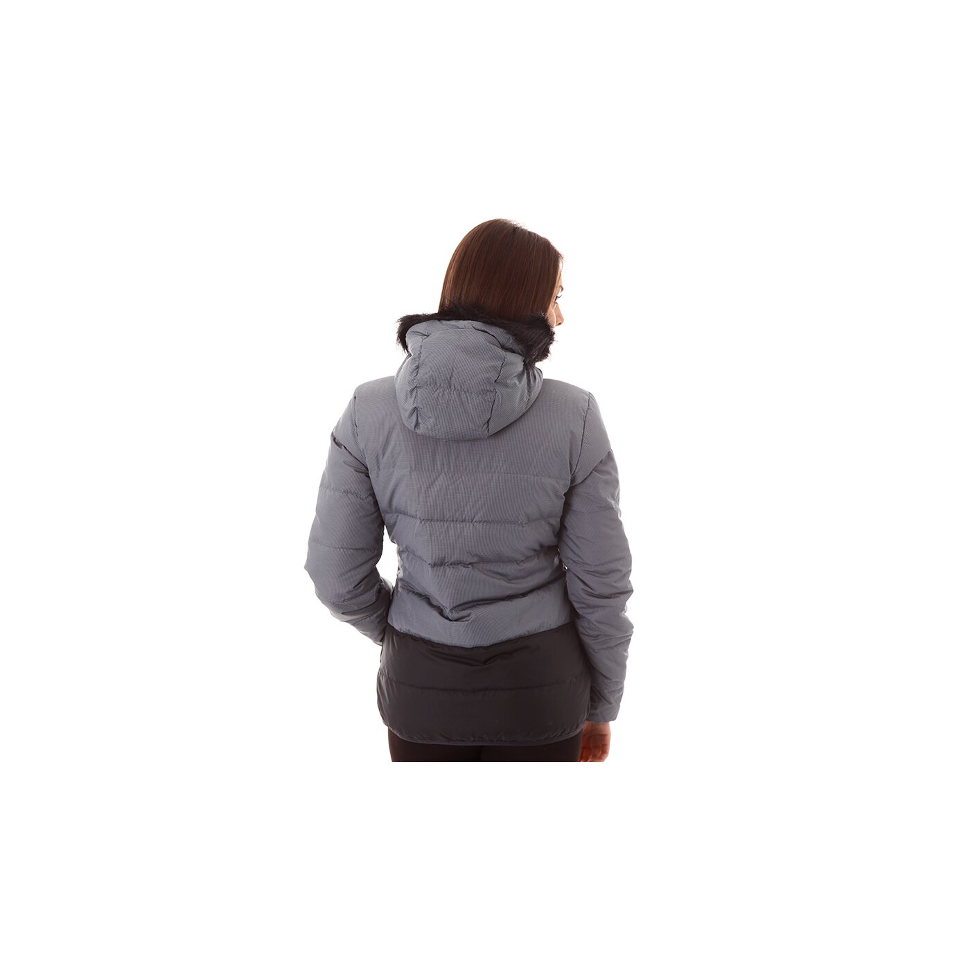 Kurtka zimowa damska NIKE KURTKA NIKE ALLIANCE TD JKT-550 HOODE 541420010 kolor szary