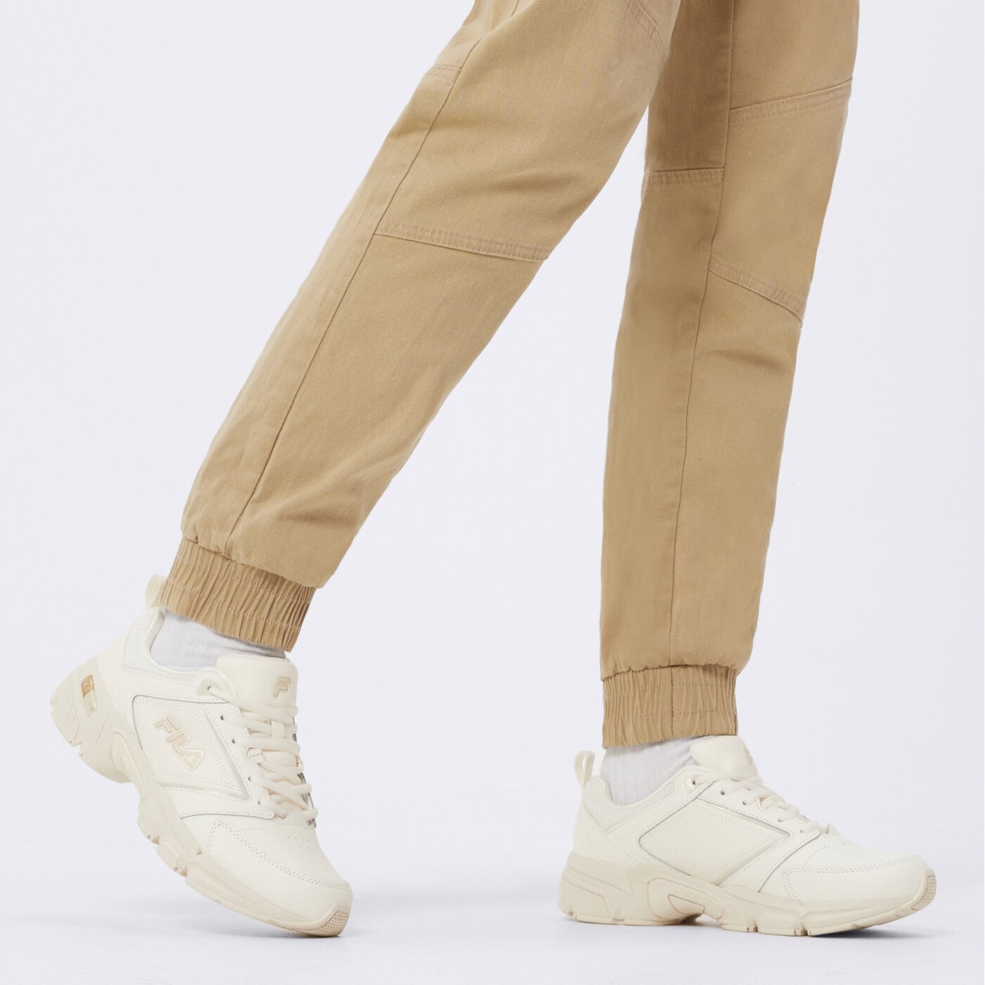 Buty sportowe damskie FILA MEMORY DECIMUS 8 5gm02806136 kolor beżowy