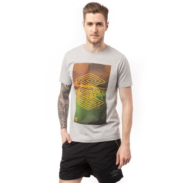 Koszulka męska UMBRO T-SHIRT KOKO ul15tsmpr029 kolor niebieski