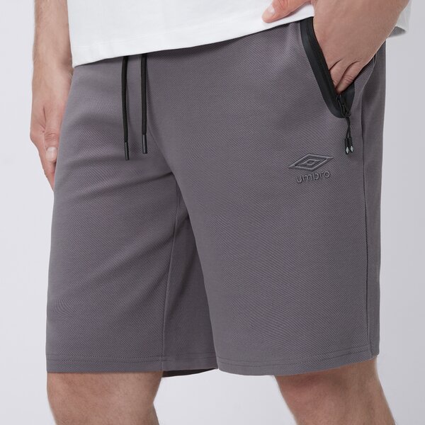 Spodenki męskie UMBRO SZORTY ESS TECH SHORTS ul125szm02001 kolor szary