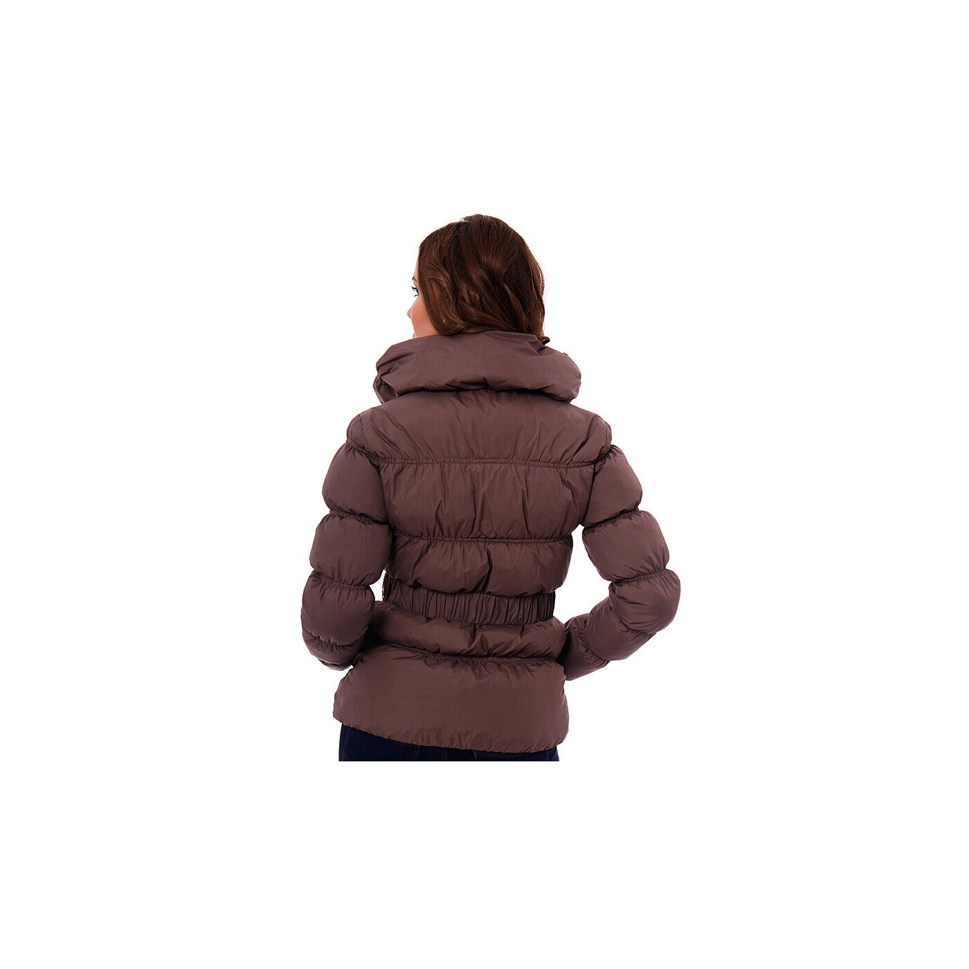 Kurtka zimowa damska CONFRONT KURTKA ADELITSA cf32kud3201171 kolor brązowy
