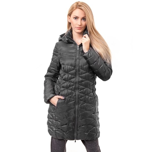 Kurtka zimowa damska CONFRONT KURTKA ISTA cfv34kud05001 kolor szary