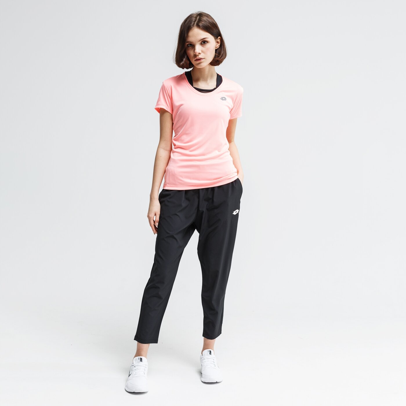 Koszulka damska LOTTO T-SHIRT SMART W PL 210611-5p2 kolor różowy