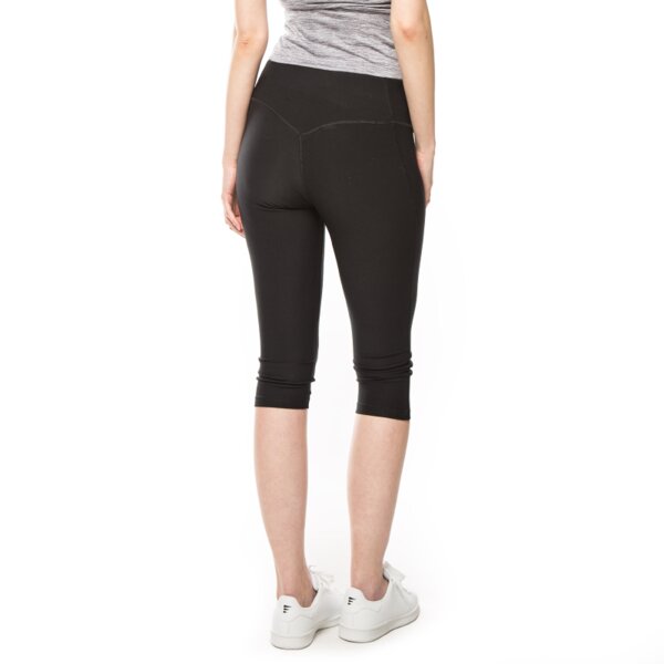 Spodnie dresowe damskie FILA SPODNIE BASIC 3/4 TIGHT 680694793 kolor czarny