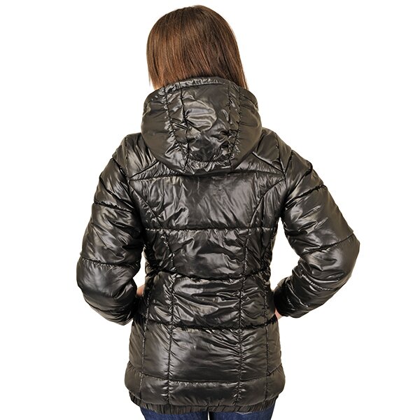 Kurtka zimowa damska ADIDAS KURTKA AC LONG PADDED JKT - SOLIDS o58622 kolor czarny