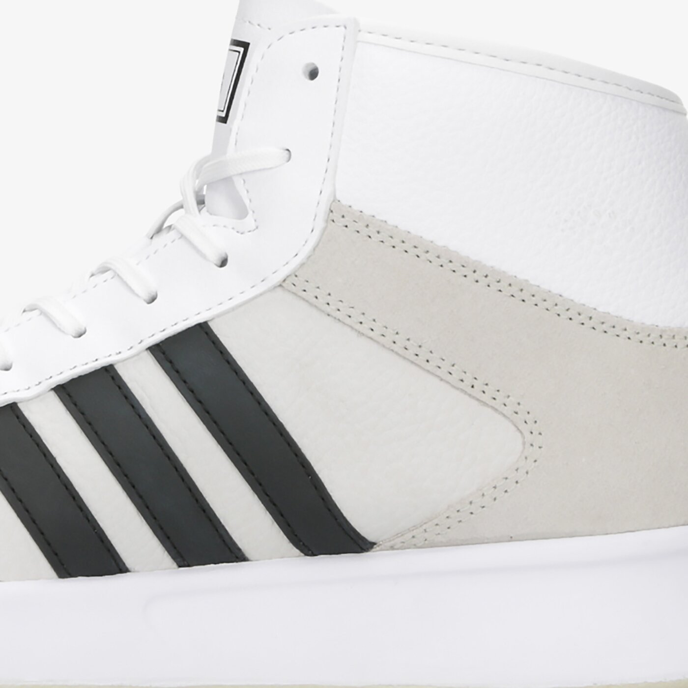 Buty sportowe męskie ADIDAS COURT80S MID ee9678 kolor biały