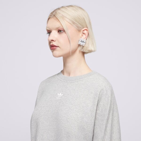 Bluza damska ADIDAS BLUZA ESS CREW FL iy2545 kolor szary