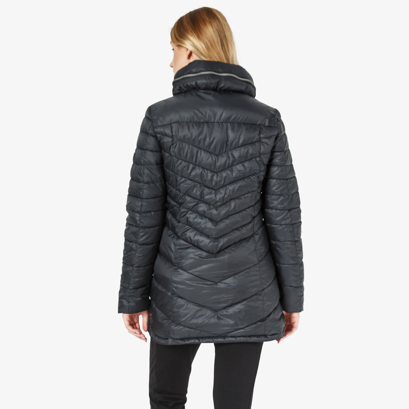 Kurtka zimowa damska LOTTO KURTKA IZA IV LONG JKT PAD W t5506 kolor czarny