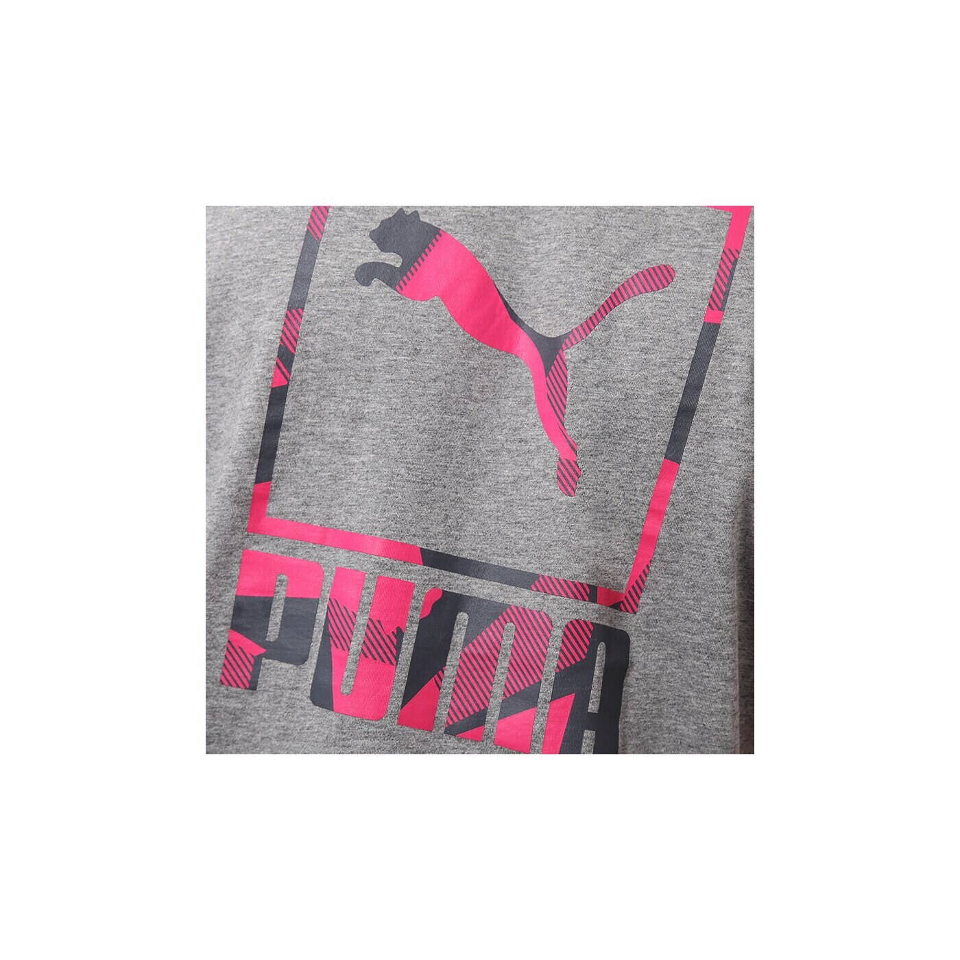 Koszulka męska PUMA T-SHIRT S.CASUAL LOGO TEE 82818503 kolor szary