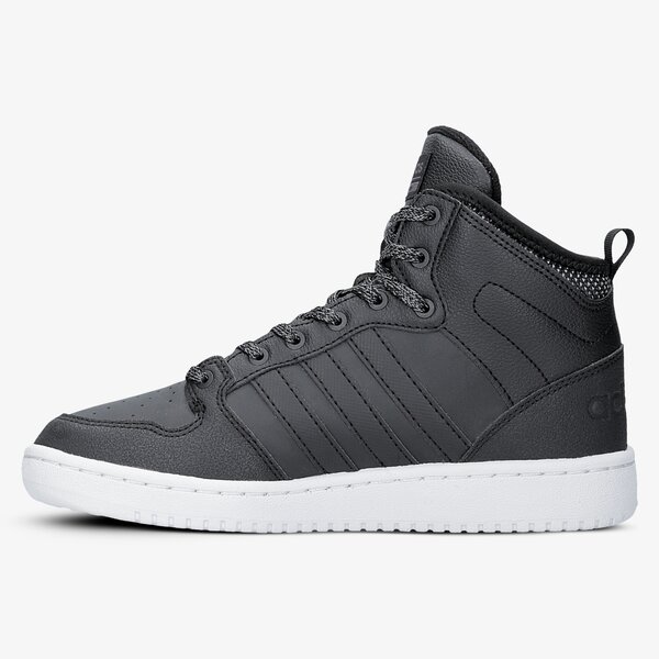 Buty sportowe damskie ADIDAS CF HOOPS MID WTR W bc0117 kolor czarny