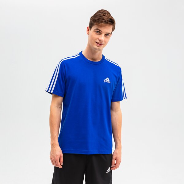 Koszulka męska ADIDAS T-SHIRT SS M 3S SJ T h12177 kolor niebieski