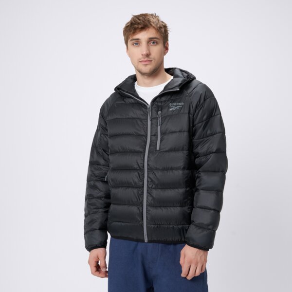 Kurtka zimowa męska REEBOK KURTKA ZIMOWA GLACIER SHIELD JACKET rbo14960011 kolor czarny