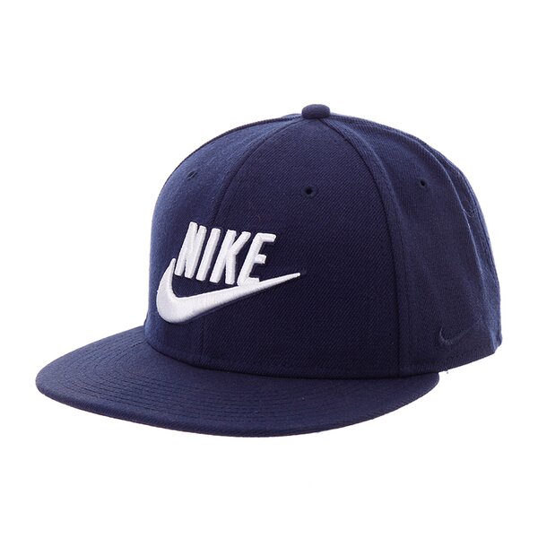 Czapka z daszkiem damska NIKE CZAPKA QT S+ HBR THE NIKE TRUE SNPBK 502919410 kolor granatowy