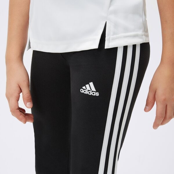 Spodnie dziecięce ADIDAS LEGGINGS G ESS 3S ic3623 kolor czarny