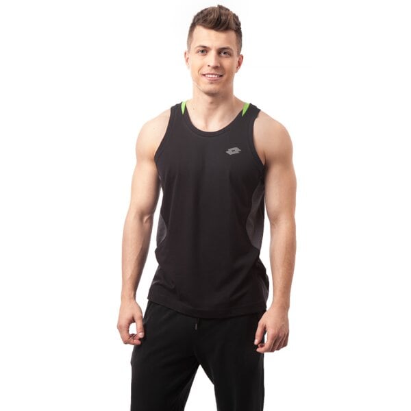 Tank top męski LOTTO TANK OWEX r3946 kolor czarny