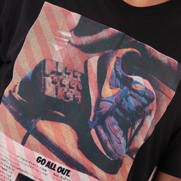 Koszulka męska NIKE T-SHIRT TEE-HAZARD AD 589766010 kolor czarny