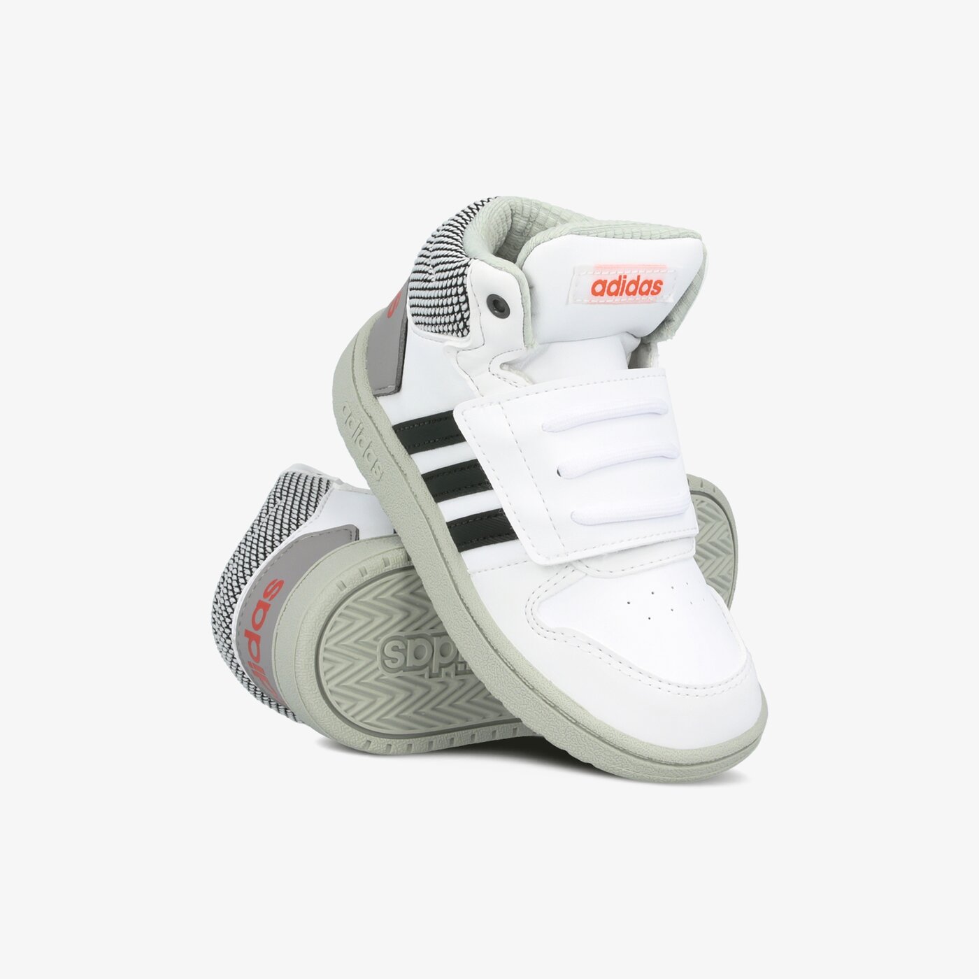 Buty dziecięce ADIDAS HOOPS MID 2.0 I ee8549 kolor biały