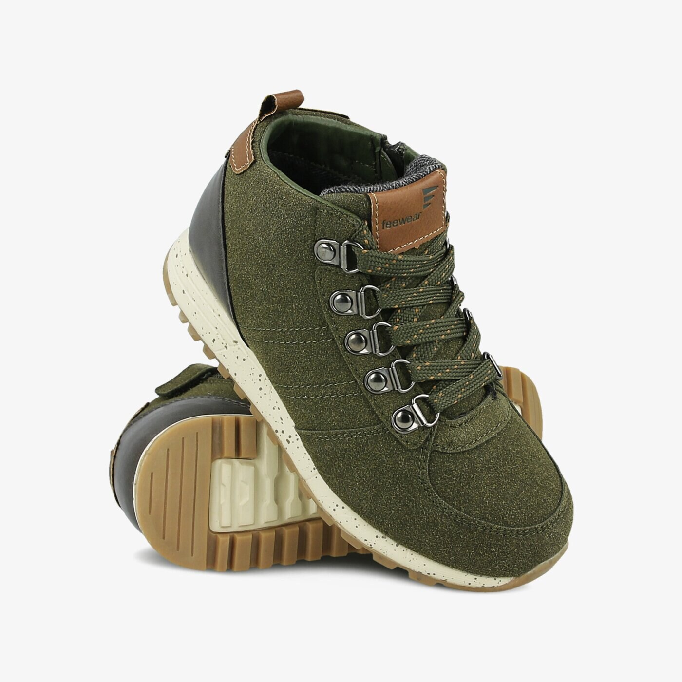Buty trekkingowe dla dzieci FEEWEAR TREFOL fwjko217004 kolor khaki