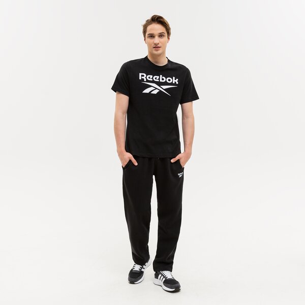 Spodnie dresowe męskie REEBOK SPODNIE RI LEFT LEG LOGO OH hh8331 kolor czarny