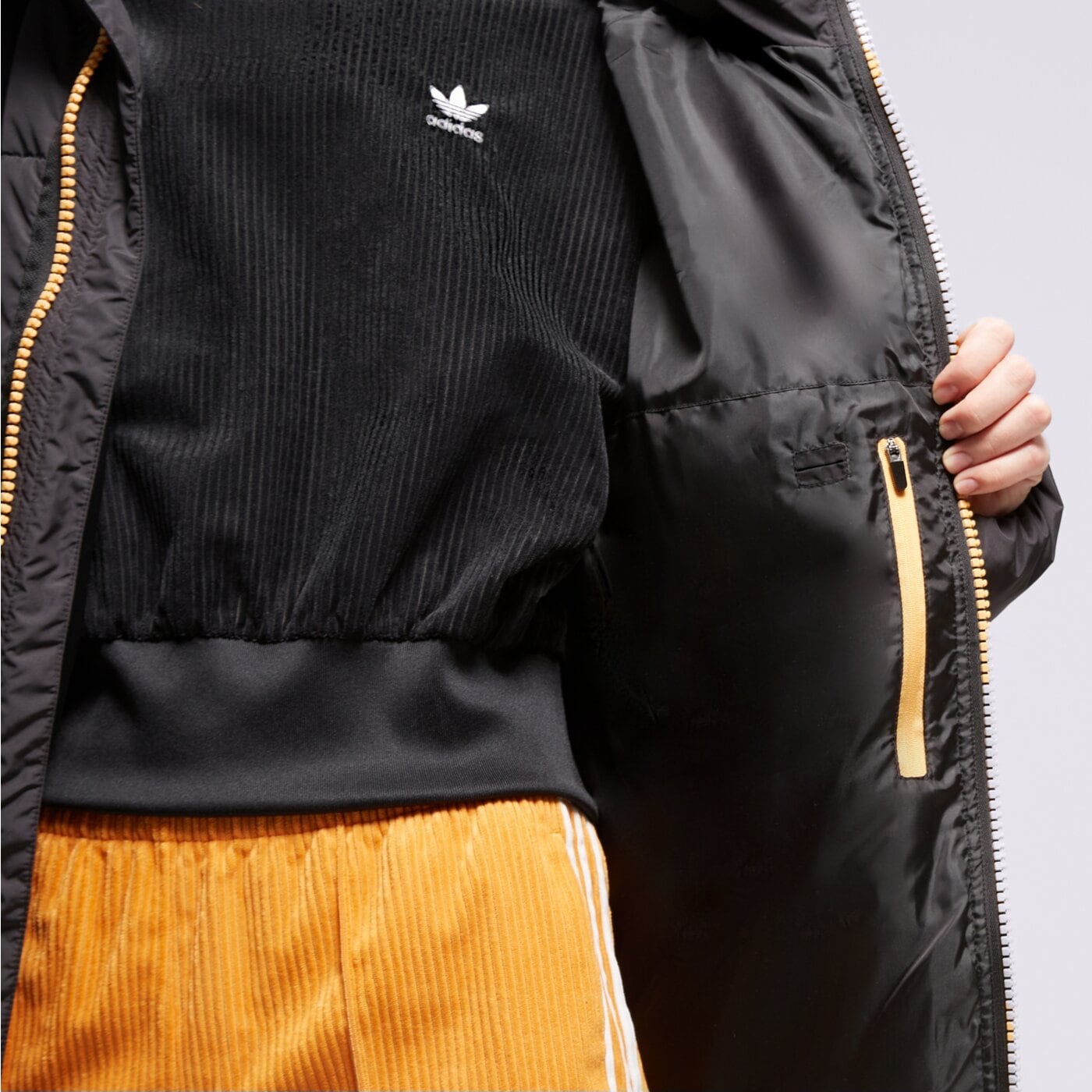 Kurtka zimowa damska ELLESSE KURTKA PUCHOWA EDGWARE PADDED JACKET BLK srt19262011 kolor czarny