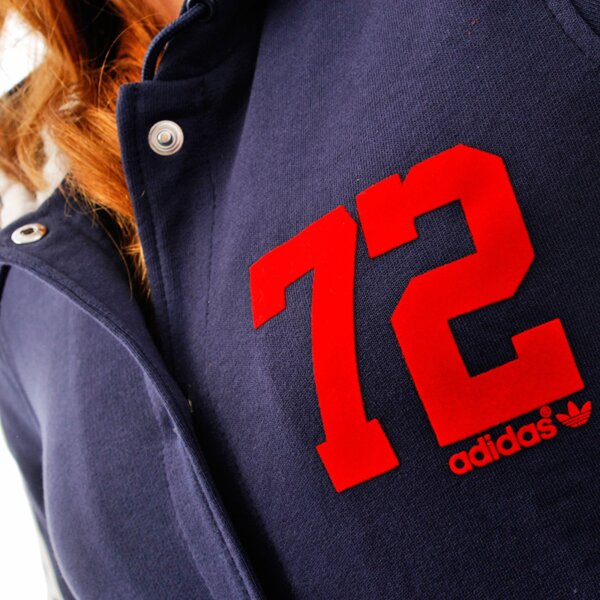 Bluza damska ADIDAS BLUZA   S COLL HOOD TT x30918 kolor granatowy