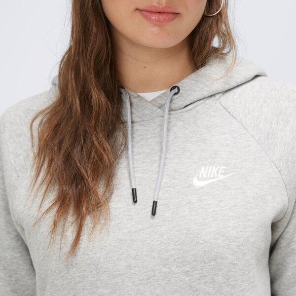 Bluza damska NIKE SPORTSWEAR ESSENTIAL OVERHEAD HOODIE WOMEN'S HOODIE PO  bv4124-063 kolor szary